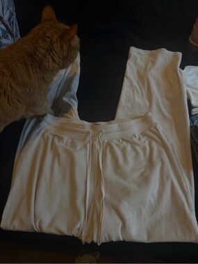 Juicy Couture Rhinestone Embellished Sweatpants